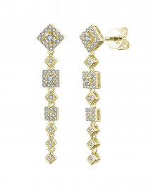 SQUARE DIAMOND DANGLING (TE913)